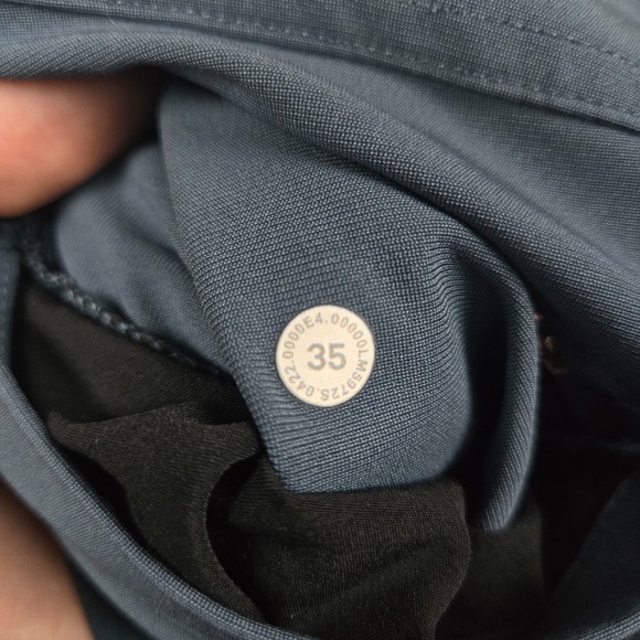 Lululemon Pants Mens 35x29 Blue ABC Slim Fit Warpstreme Performance Minimalist - Picture 4 of 12